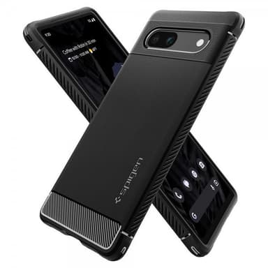 Spigen Google Pixel 7a Kuori Rugged Armor Matte Black