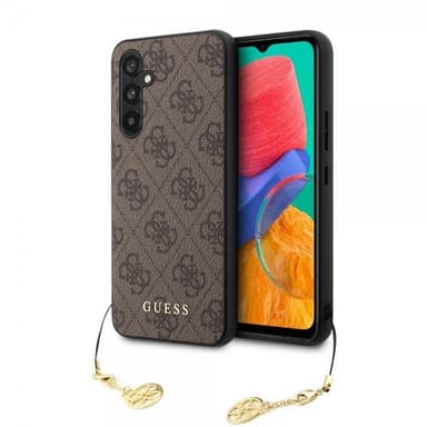 Guess Samsung Galaxy A54 5G Kuori 4G Charms Ruskea