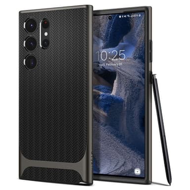 Spigen Samsung Galaxy S23 Ultra Kuori Neo Hybrid Gunmetal