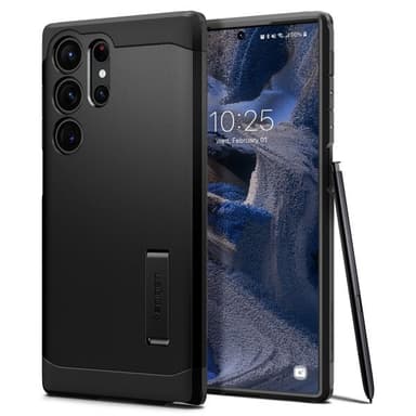 Spigen Samsung Galaxy S23 Ultra Kuori Tough Armor Musta