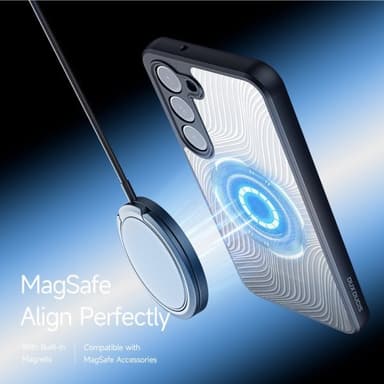 DUX DUCIS Samsung Galaxy S23 Kuori Aimo Series MagSafe Musta