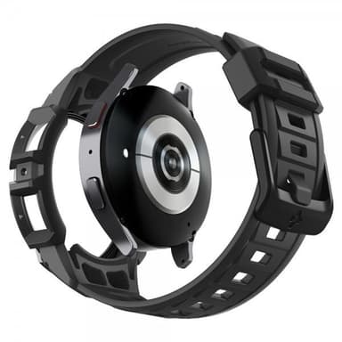 Spigen Samsung Galaxy Watch 6 44mm Kuori Ranneke Rugged Armor Pro Musta