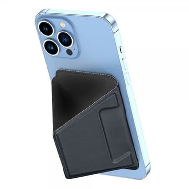 DUX DUCIS Korttipidike MagWallet Stand MagSafe Musta