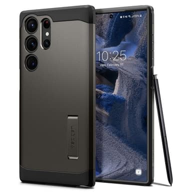 Spigen Samsung Galaxy S23 Ultra Kuori Tough Armor Gunmetal