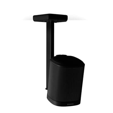FLEXSON Kattokiinnitys SONOS ONE/PLAY1 Mustalle