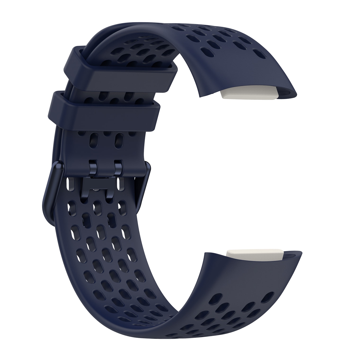 Silikoninen kelloranneke Fitbit Charge 6/5 -laitteelle Tummansininen
