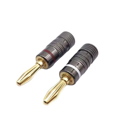 Banaaniliitin kullattu 4 mm 8 kpl 16-pack