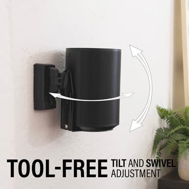 SANUS Seinäteline Sonos Era100 mustalle singlelle