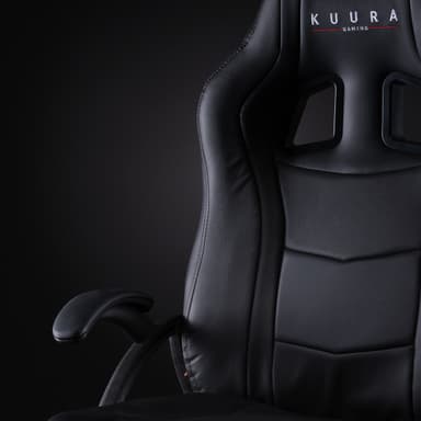 Kuura Gaming pelituoli Gamer, musta