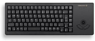 CHERRY XS Trackball, mininäppäimistö ohjauspallolla, nordisk layout