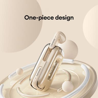 LENOVO Thinkplus X15II langattomat kuulokkeet Bluetooth Headset Valkoinen