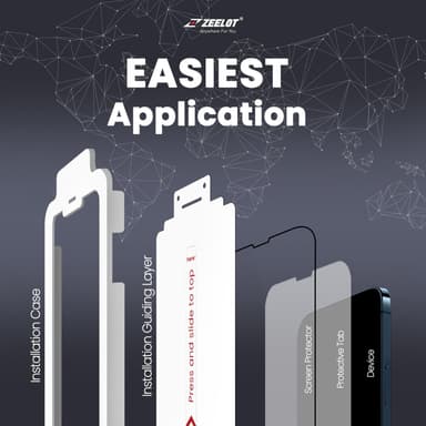 SolidSleek Privacy iPhone 13 Pro Max / easy installation
