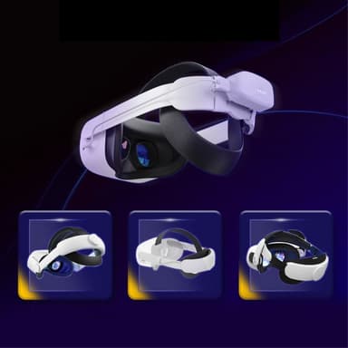 6000 mAh:n akkuvirtalähde Oculus Quest 2 VR -kuulokemikrofonille