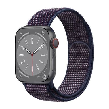 Nailon kellon renneke Apple Watch 9 (41mm) - Indigo