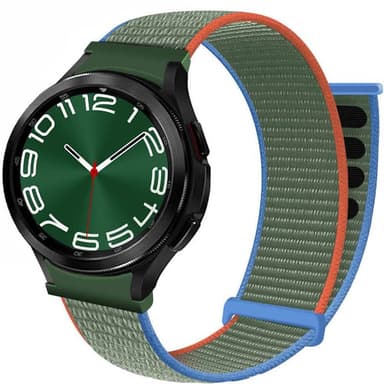 Nailon kellon renneke No-Gap Samsung Galaxy Watch 6 Classic (43mm) - O