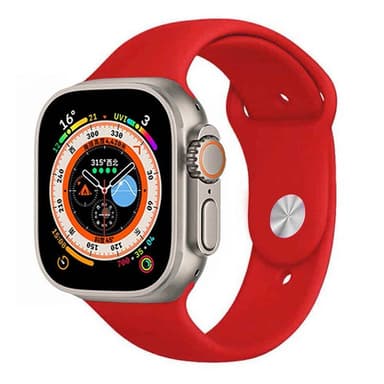 Sport kellon renneke Apple Watch Ultra 2 (49mm) - Punainen