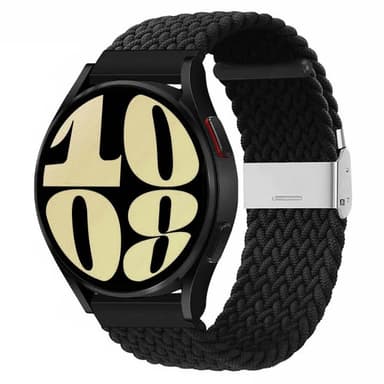 Punottu Kellon renneke Samsung Galaxy Watch 6 (44mm) - musta