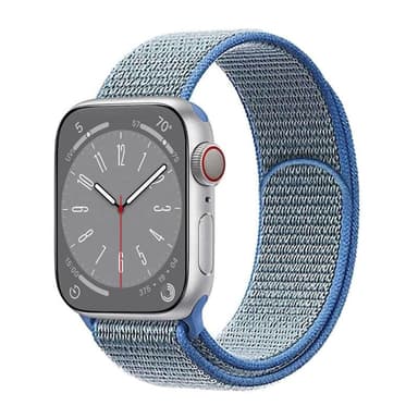 Nailon kellon renneke Apple Watch 9 (41mm) - Tahoe Blue