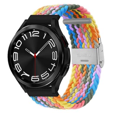 Punottu Kellon renneke Samsung Galaxy Watch 6 Classic (43mm) - light r