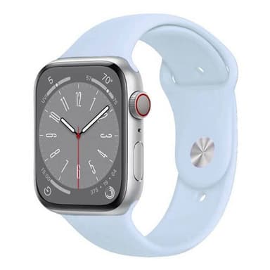Sport kellon renneke Apple Watch 9 (45mm) - Vaaleansininen