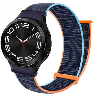 Nailon kellon renneke No-Gap Samsung Galaxy Watch 6 Classic (43mm) - D