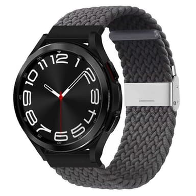 Punottu Kellon renneke Samsung Galaxy Watch 6 Classic (43mm) - skygrey