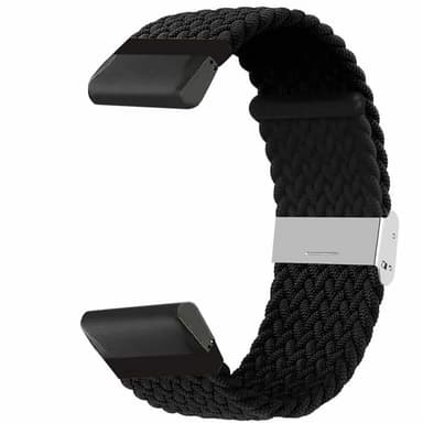Punottu kellon ranneke Garmin Fenix 7 - Black
