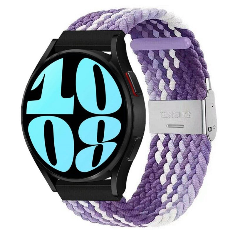 Punottu Kellon renneke Samsung Galaxy Watch 6 (40mm) - gradientpurple