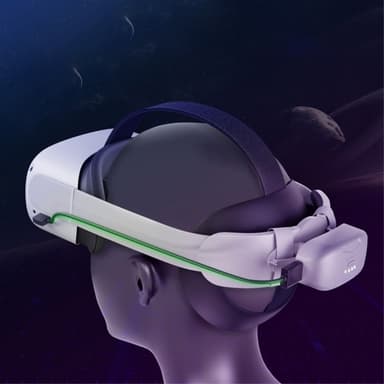 6000 mAh:n akkuvirtalähde Oculus Quest 2 VR -kuulokemikrofonille