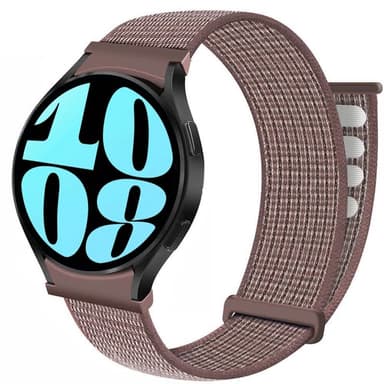 Nailon kellon renneke No-Gap Samsung Galaxy Watch 6 (40mm) - Smokey Ma