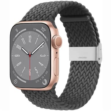 Punottu kellon renneke Apple Watch 9 (41mm) - Skygrey