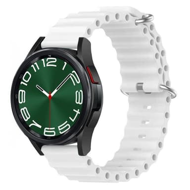 Ocean kellon ranneke Samsung Galaxy Watch 6 Classic (43mm) Valkoinen