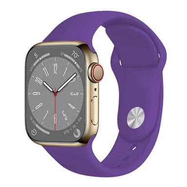 Sport kellon renneke Apple Watch 9 (41mm) - Violetti