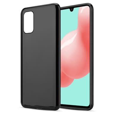 Samsung Galaxy A41 Suojakuori Kotelo (Musta)