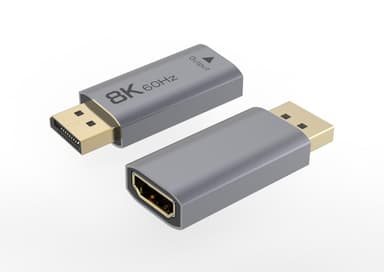 NÖRDIC Active adapter Displayport 1.4 uros HDMI 8K60Hz naaras