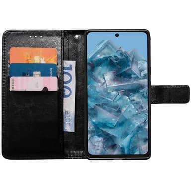 Lompakkokotelo 3-kortti Google Pixel 8 - Musta