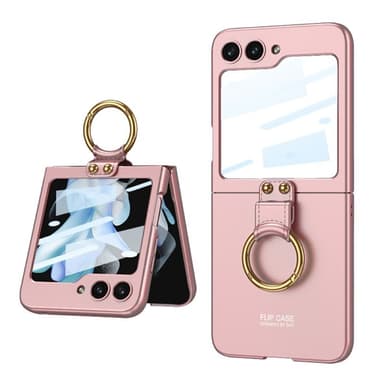 GKK Ring kotelo Samsung Galaxy Z Flip 5 - Vaaleanpunainen