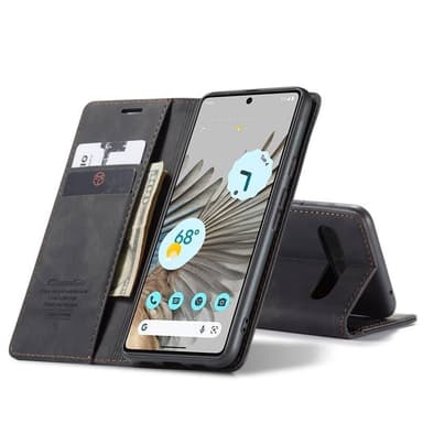 CaseMe Smart Magnet FlipCase Google Pixel 8 Pro - Musta