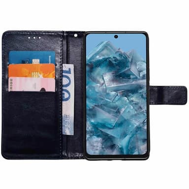 Lompakkokotelo 3-kortti Google Pixel 8 - Tummansininen