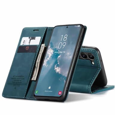 CaseMe Smart Magnet FlipCase Samsung Galaxy S23 FE - Sininen