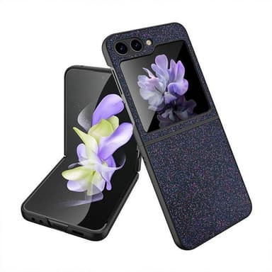 Glitter Case Samsung Galaxy Z Flip 5 - Musta