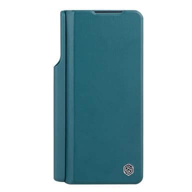 Nillkin Qin Pro kuori Samsung Galaxy Z Fold 5 - Petrol