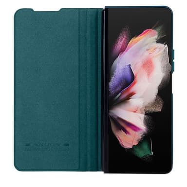 Nillkin Qin Pro kuori Samsung Galaxy Z Fold 5 - Petrol
