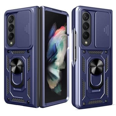 Jazz 3i1 kuori Samsung Galaxy Z Fold 5 - Sininen