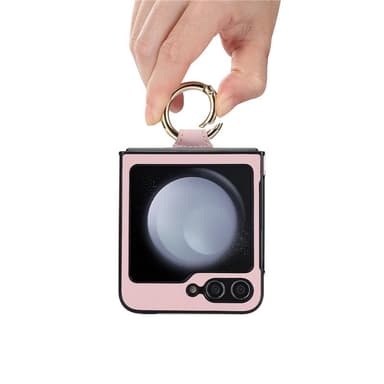 Rhombus Ring kuori Samsung Galaxy Z Flip 5 - Vaaleapinkki
