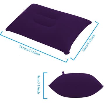 Tyyny kaulalle Matkatyyny puhallettava tyyny (violetti)