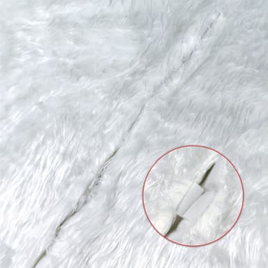 Joulukuusen alusmatto / Joulukuusen helma 150 cm Valkoinen