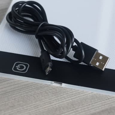 Piirtopöytä LED Taustavalaistu A4
