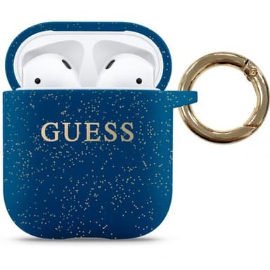 Guess AirPods (1/2) Kuori Glitter Sininen