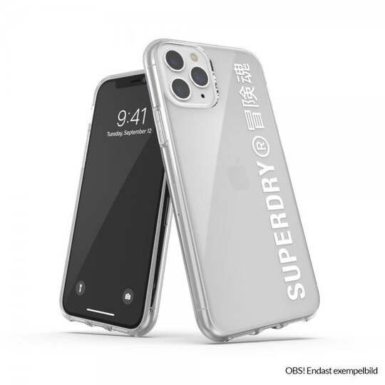 Superdry iPhone 12 Pro Max Suojakuori Snap Case Clear Valkoinen